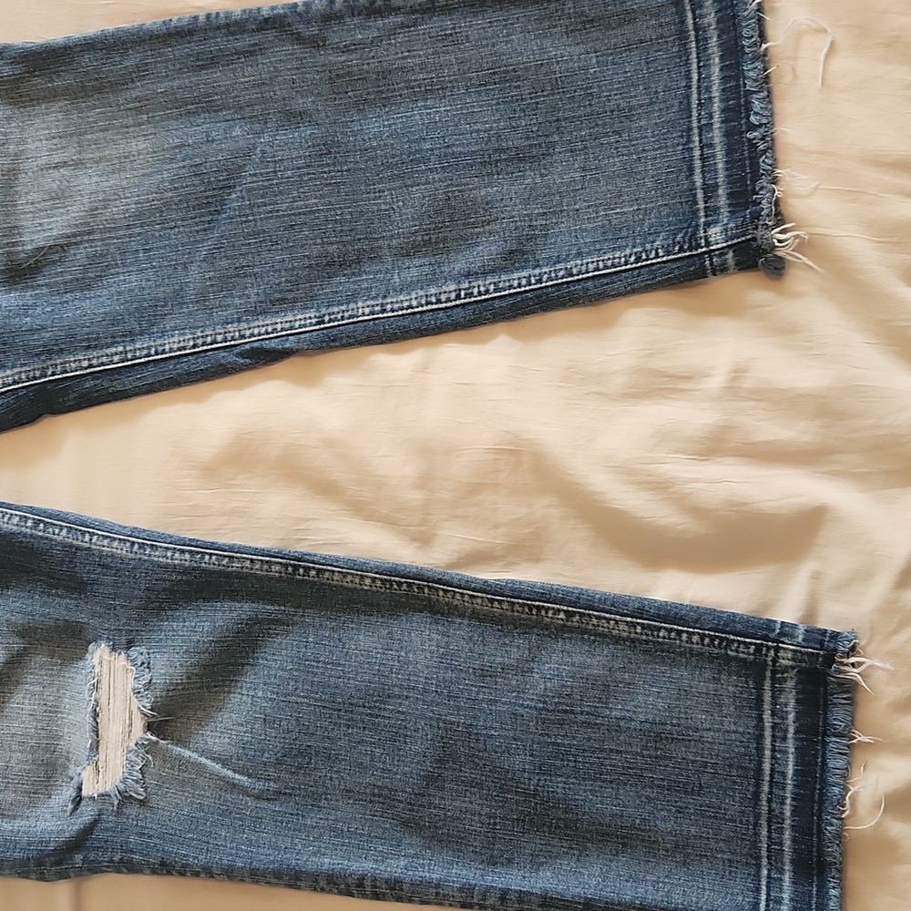 Silver Boyfriend Jeans - Picture 2 of 6